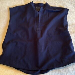 Figs Navy Rafaela Top